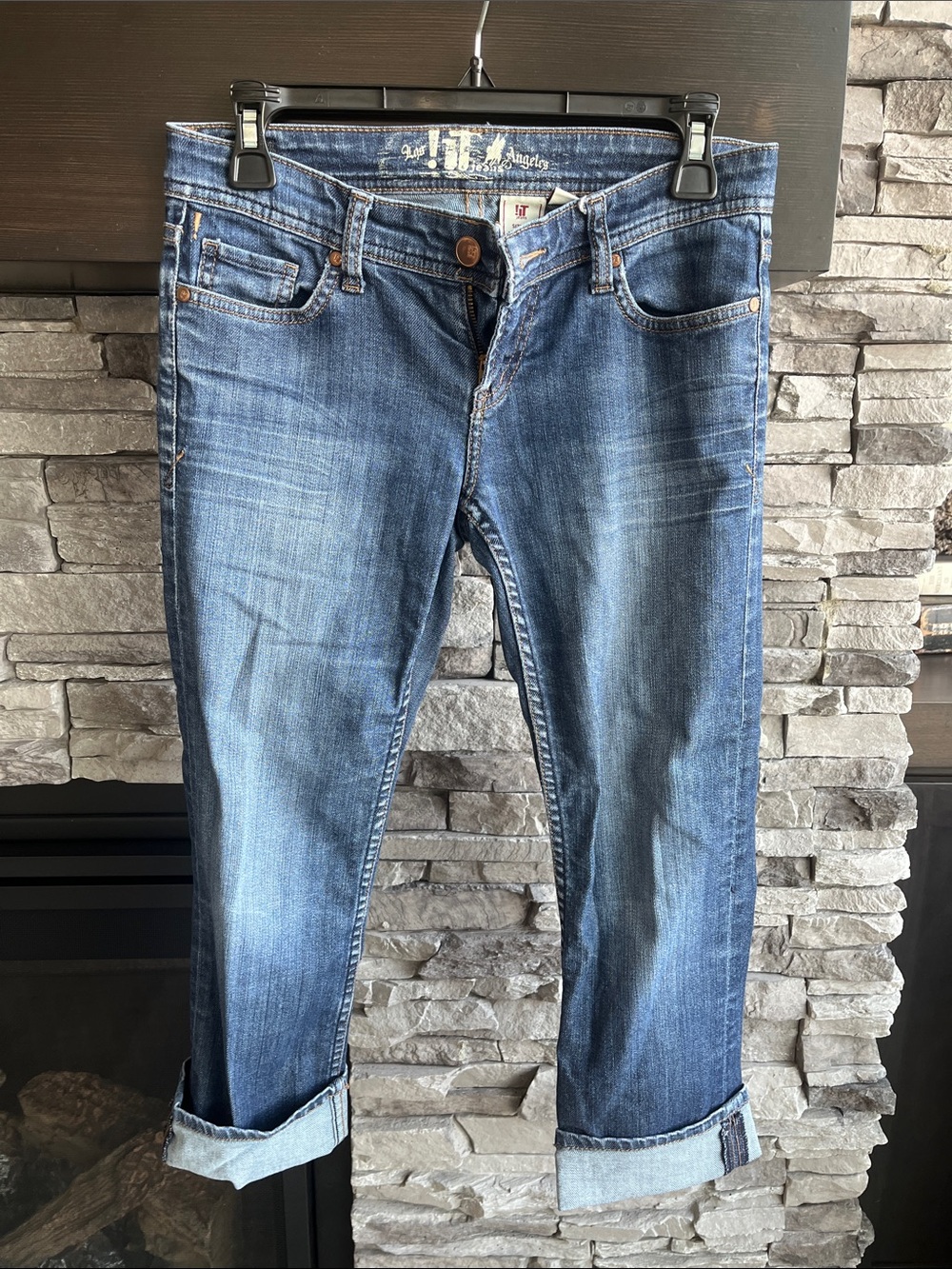 Slim Capri-Length Women’s Jeans - Blue